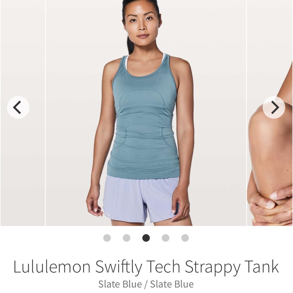Lululemon Swiftly Tech Strappy Tank size 6